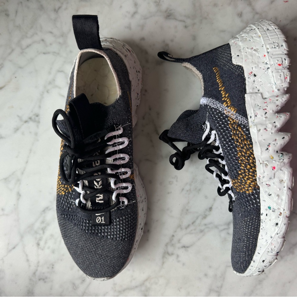 Nike Space Hippie 01 Eco-Friendly Flyknit Sneakers | Lightweight Recycled Shoes